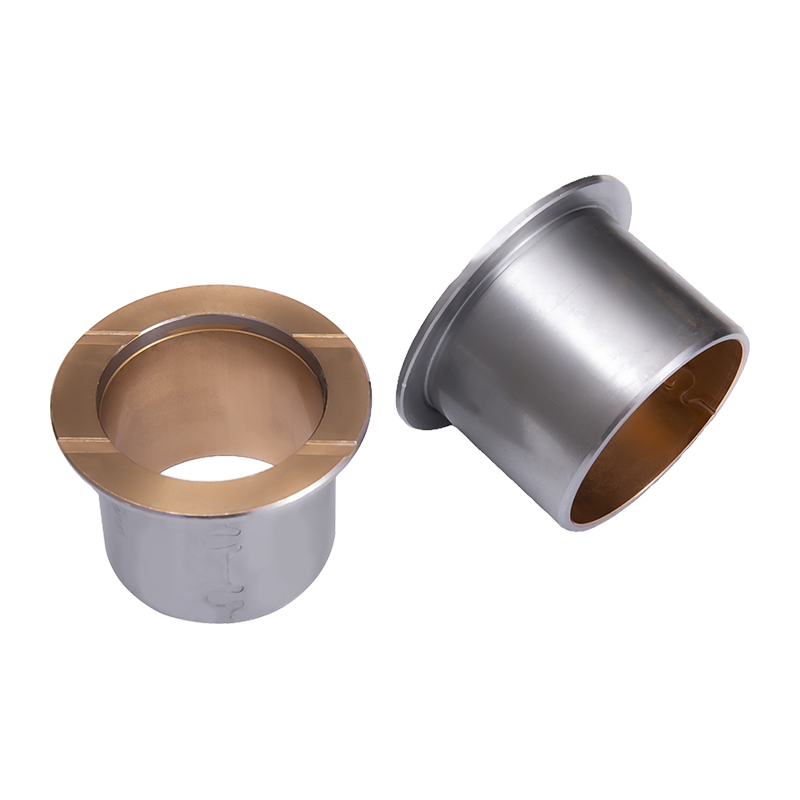 HZ08M Bimetaliczne łożysko kompozytowe z kołnierzem spawanym